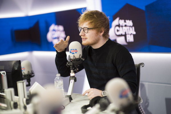 Ed Sheeran at Capital FM 03/01/2017