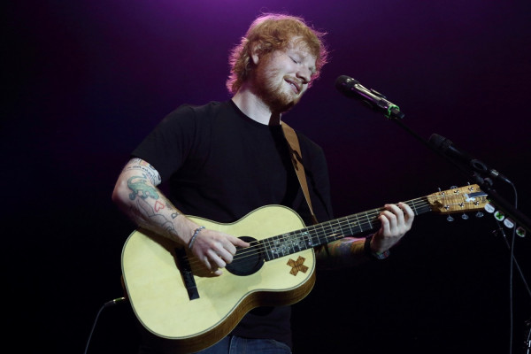 Ed Sheeran in Adelaide, Australia 04/01/2015