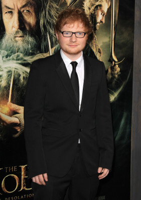 Ed Sheeran - The Hobbit The Desolation Of Smaug Los Angeles Premiere 12/02/2013