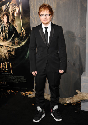 Ed Sheeran - The Hobbit The Desolation Of Smaug Los Angeles Premiere 12/02/2013
