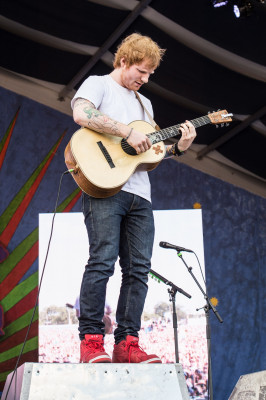 Ed Sheeran - New Orleans Jazz &amp; Heritage Festival - Day 6 05/02/2015