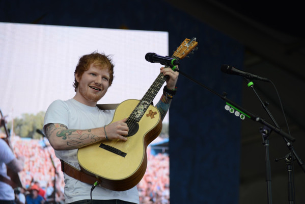 Ed Sheeran - New Orleans Jazz &amp; Heritage Festival - Day 6 05/02/2015