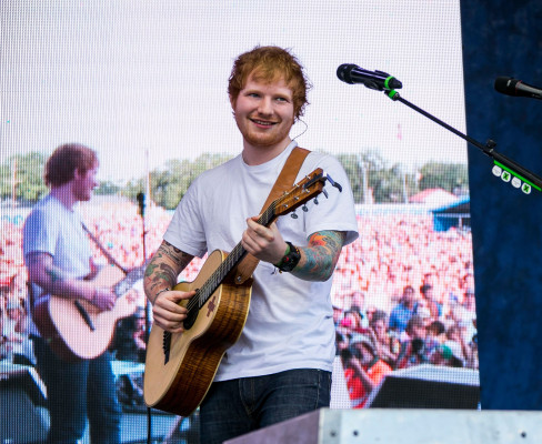 Ed Sheeran - New Orleans Jazz &amp; Heritage Festival - Day 6 05/02/2015