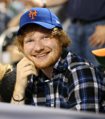 Ed Sheeran - Philadelphia Phillies V New York Mets 09/02/2015
