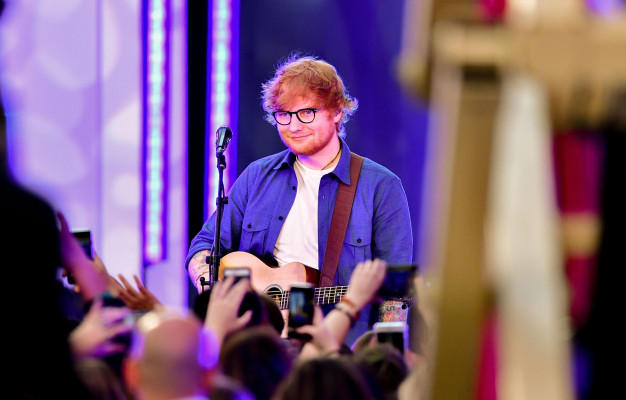 Ed Sheeran in New York 10/02/2017
