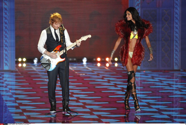 Ed Sheeran - Victoria Secret Fashion Show 12/02/2014