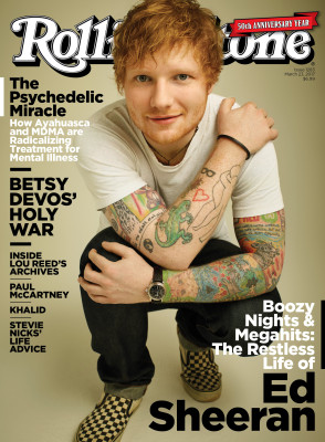 Ed Sheeran for Rolling Stone 2017