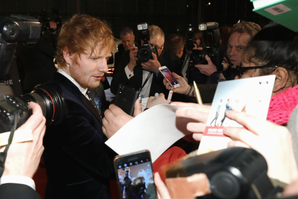 Ed Sheeran at Goldene Kamera 03/04/2017