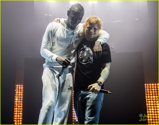 Ed Sheeran - Stormzy show in London 05/04/2017