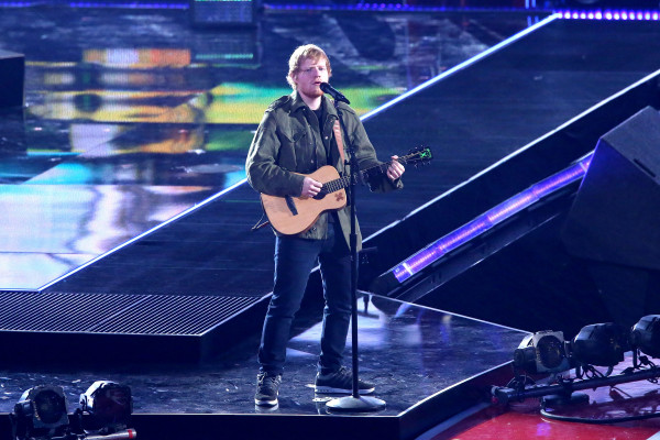 Ed Sheeran at IHeartRadio Music Awards