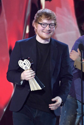 Ed Sheeran at IHeartRadio Music Awards