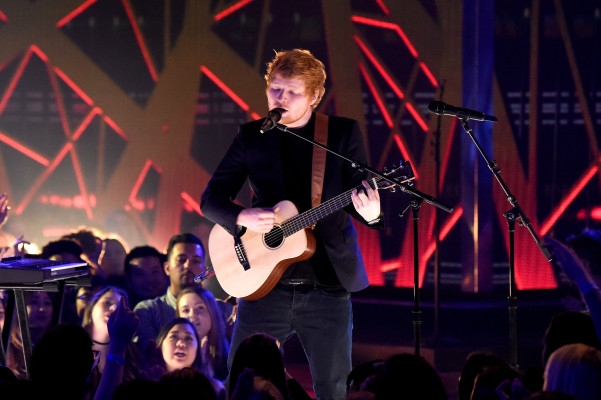 Ed Sheeran at IHeartRadio Music Awards