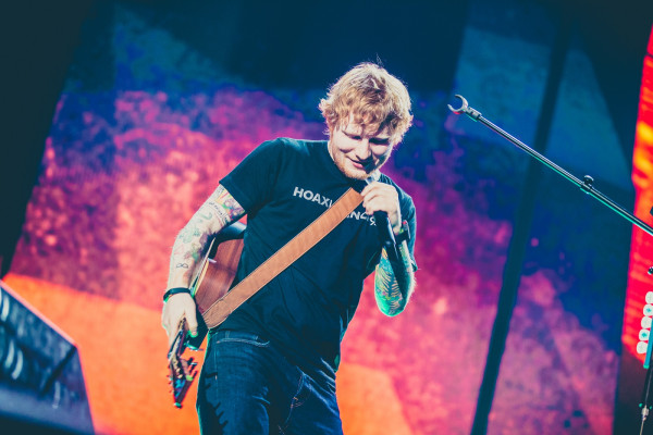 Ed Sheeran - Divide Tour in Antwerp, Belgium 04/05/2017