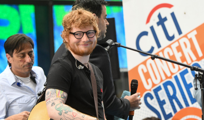 Ed Sheeran - TODAY Show in New York 07/06/2017