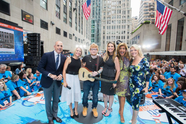 Ed Sheeran - TODAY Show in New York 07/06/2017