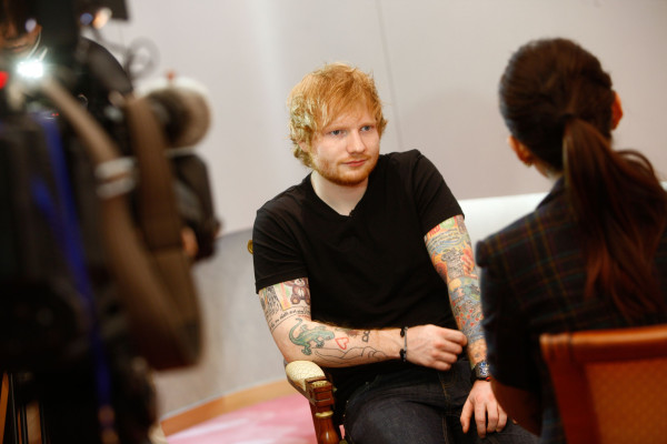 Ed Sheeran in Shanghai, China