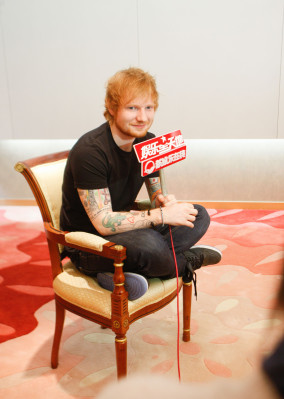 Ed Sheeran in Shanghai, China