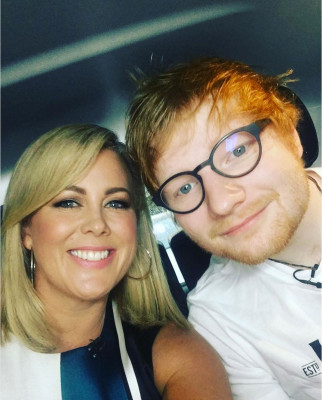 Ed Sheeran at Sunrise in Australia 02/08/2017