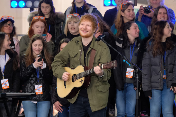 Ed Sheeran - Today Show in New York 03/08/2017