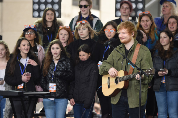 Ed Sheeran - Today Show in New York 03/08/2017
