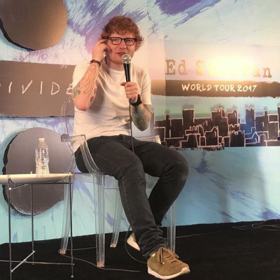 Ed Sheeran at Divide Tour in Mexico 06/10/2017