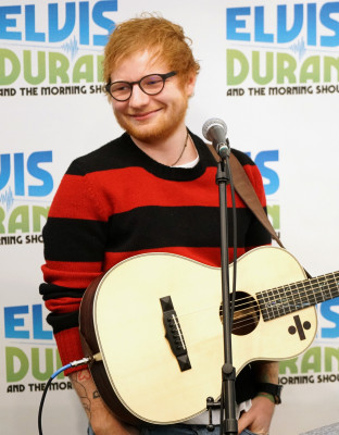 Ed Sheeran at Elvis Duran Z100 Morning Show 01/12/2017