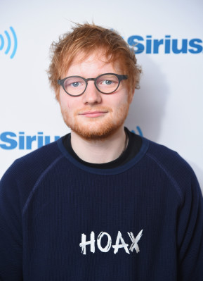 Ed Sheeran at SiriusXM 01/13/2017