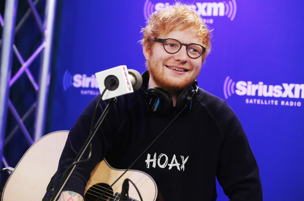 Ed Sheeran at SiriusXM 01/13/2017
