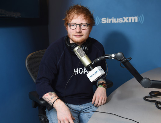 Ed Sheeran at SiriusXM 01/13/2017