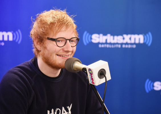 Ed Sheeran at SiriusXM 01/13/2017