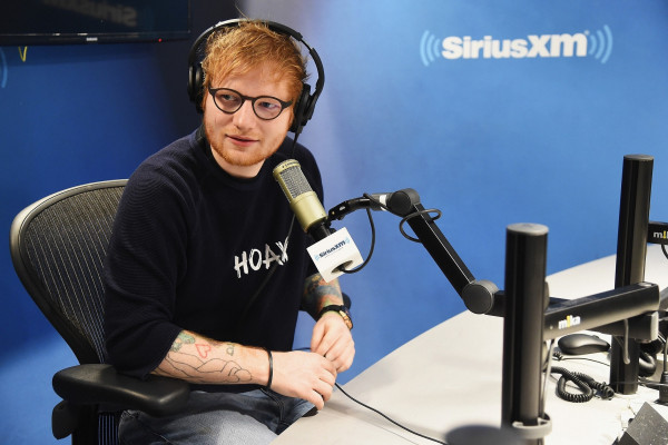 Ed Sheeran at SiriusXM 01/13/2017
