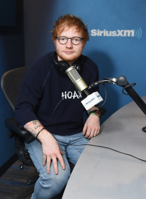 Ed Sheeran at SiriusXM 01/13/2017