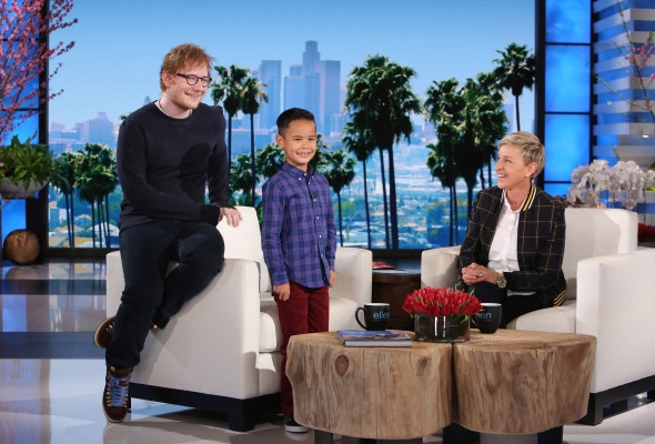 Ed Sheeran - The Ellen DeGeneres Show 02/14/2017