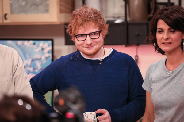 Ed Sheeran at Fruehstuecksfernsehen in Berlin 03/14/2017