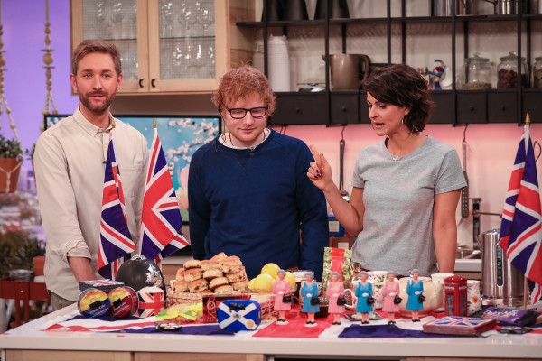 Ed Sheeran at Fruehstuecksfernsehen in Berlin 03/14/2017