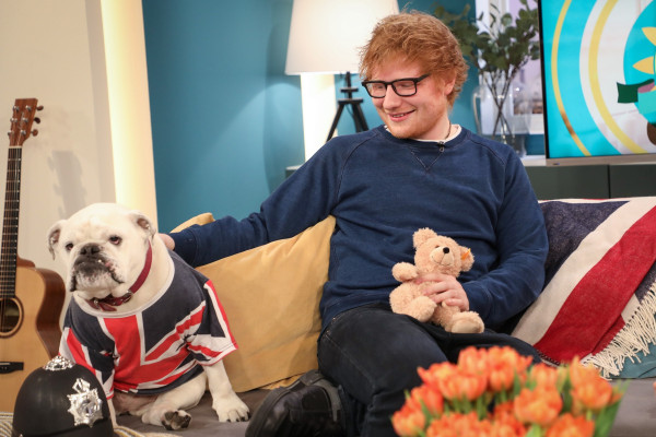 Ed Sheeran at Fruehstuecksfernsehen in Berlin 03/14/2017