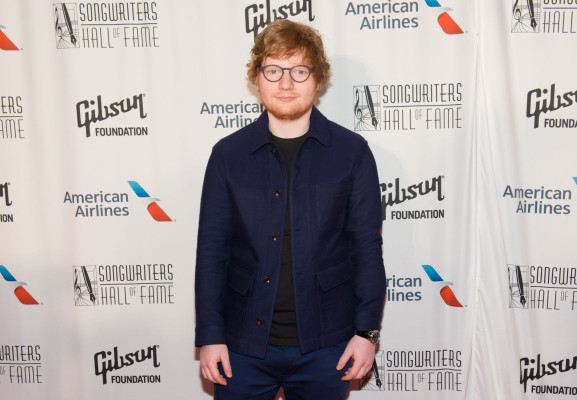 Ed Sheeran - 48th Annual Songwriters Hall Of Fame in New York 06/15/2017