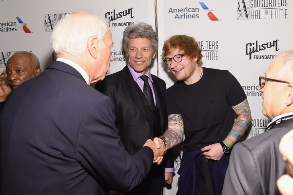 Ed Sheeran - 48th Annual Songwriters Hall Of Fame in New York 06/15/2017