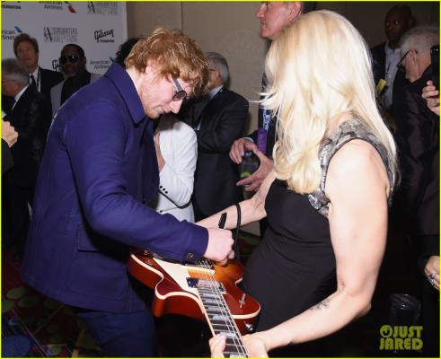 Ed Sheeran at 48th Annual Songwriters Hall Of Fame in New York 06/15/2017