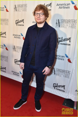 Ed Sheeran at 48th Annual Songwriters Hall Of Fame in New York 06/15/2017