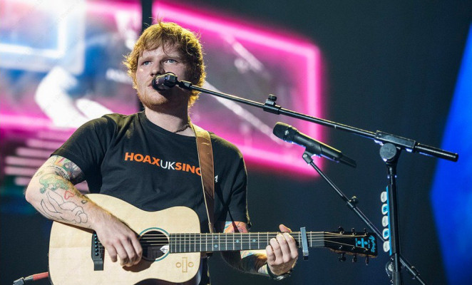 Ed Sheeran - Divide Tour in Turin, Italy 03/17/2017