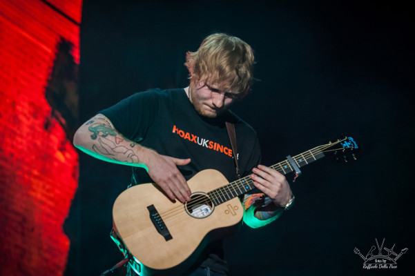 Ed Sheeran - Divide Tour in Turin, Italy 03/17/2017