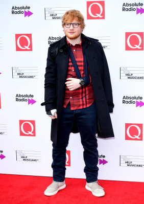 Ed Sheeran - Q Awards 10/18/2017