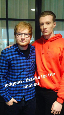 Ed Sheeran - MTV UK in London 01/19/2017
