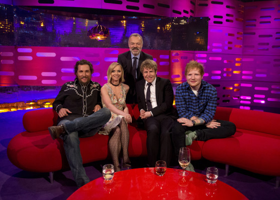 Ed Sheeran - The Graham Norton Show in London 01/19/2017