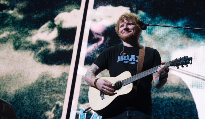 Ed Sheeran - Divide Tour in Montreal at Bell Centre 07/19/2017