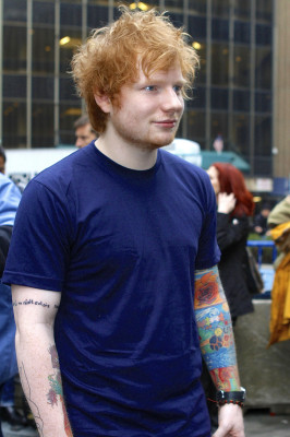 Ed Sheeran - Outside Z100 Radio Studio 01/20/2013