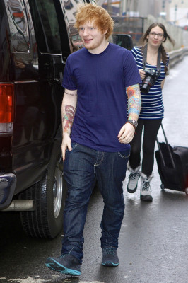 Ed Sheeran - Outside Z100 Radio Studio 01/20/2013