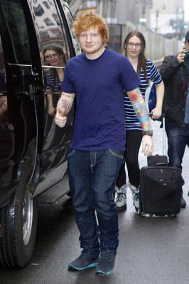 Ed Sheeran - Outside Z100 Radio Studio 01/20/2013