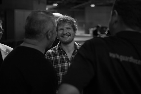 Ed Sheeran by Mark Surridge for Multiply Tour (2015)